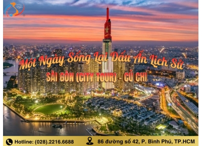SÀI GÒN (CITY TOUR) – CỦ CHI